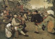 Pieter Bruegel Farmers Dance oil painting